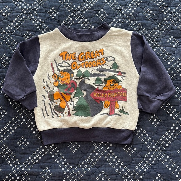 Vintage Kids N’ Fun Pullover Sweatshirt Size 2 - Picture 1 of 5